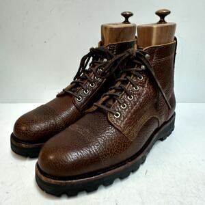 NOS NWOT Rancourt & Co x Eastland Bison Cap Toe Boot Vibram RARE Maine USA 9.5 D